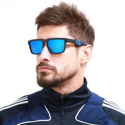 China Sports Sunglasses Square Frame Polarized Sun Glasses Sports Sun Glasses Unisex Outdoor Leisure Uv400 for sale