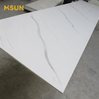 China New Arrival Marble Pattern 100% Modern Pure Acrylic Solid Artificial Marble Sheets for sale