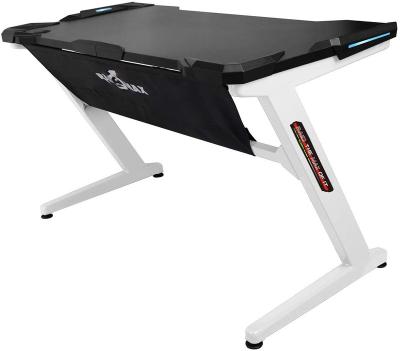 China Custom 60 inch Gaming Desk Racing Style Computer Desk for sale