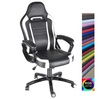 China Adjustable (height) Manufacturer Wholesale Office Racing Chair Style Computer PU Leather Pc Gaming Chair Anji Gamer Chair for sale