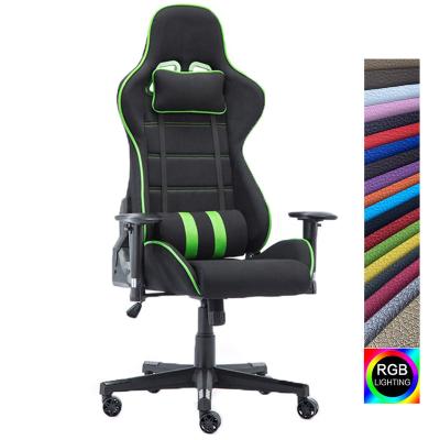 China (Height)Adjustable Butterfly Mechanism Gaming Chair With 2D Function PU Armrest Gamer Chair PC Game for sale