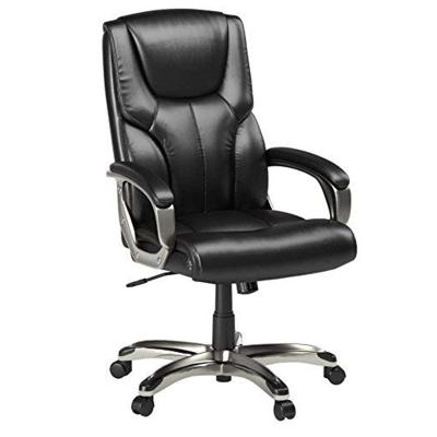 China (Height) Boss Adjustable Swivel Task Office Chair PU Executive Office Leather Swivel Chair for sale