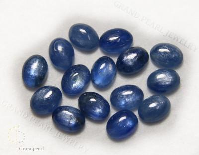 China - Kyanite - 6x8mm oval cabochon, loose gemstone for sale