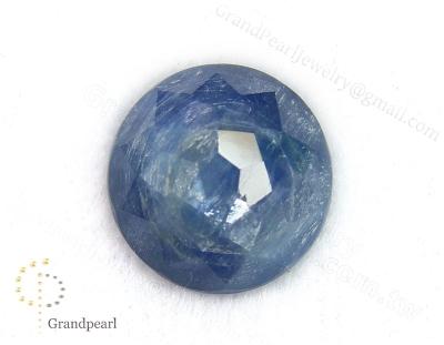 China - Kyanite round_12mm - Gemstone faceted cabochon for sale