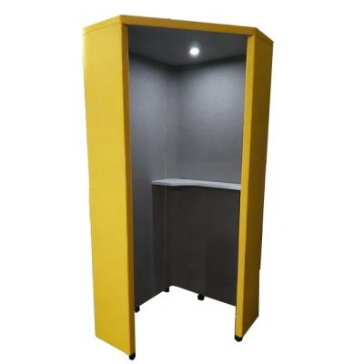 China Modular Design Modern Telephone Booth Pod Modern Mobile Phone Booth For Office Open Areas for sale