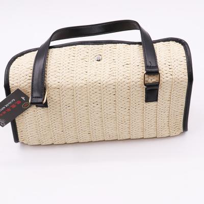 China High quality sand reed female handbag fashion mesh bag mesh bag leather belt shopping handbag for sale