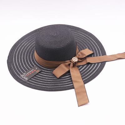 China Good Quality Breathable Outdoor Beach Sunscreen Sunscreen Sun Straw Hat Flat Top Casual Hat for sale