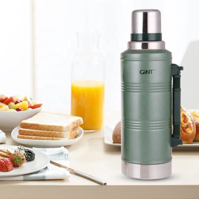 China GINT 1.25L modern factory vacuum camping kettle jar classic design hot selling thermal flask for sale