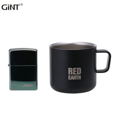 China GiNT 210ML Coffee Water Mug Stainless Steel Espresso Eco Friendly Sustainable Promotional Coffee Mug With Handle for sale