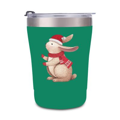 China Christmas Gift Multi Color Disposable Double Wall Vacuum Egg Tumbler Disposable Hot Sale Insulated Whiskey Cup Custom Logo for sale