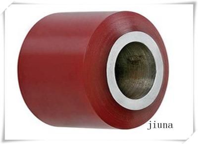 China Cast Iron Polyurethane Wheels Dia High Tear Resistance  80 * 70 / 60 / 55 Width for sale