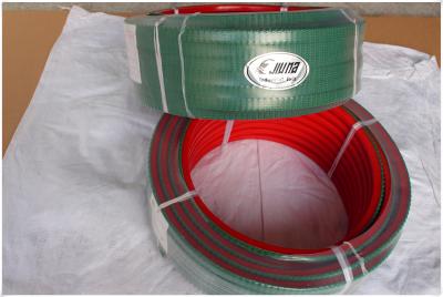 China Conveyor PU V Belt With Super Grip / Transmission Polyurethane V Belt Top Green PVC for sale