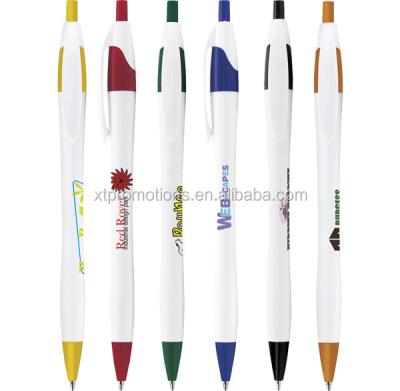 China Pen Promotional Custom Logo Plastic Cheap Logo Printed Pen for sale