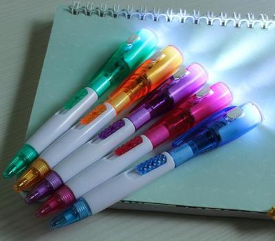 China Cheap Custom Promotional Pen Multi Function LED Pen With Light For Promotion for sale