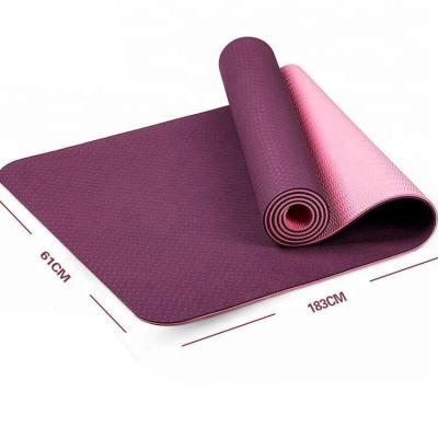 China Double Layer 100% Waterproof And Non-slip Exercise Fitness Tape Anti-slip Yoga Mat for sale