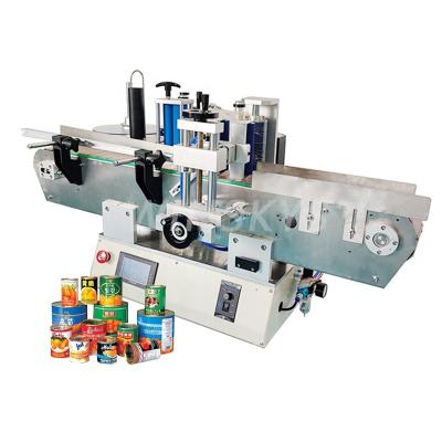 China food winskys cheap price desktop round bottle cans automatic labeling machine for food drink beer for sale