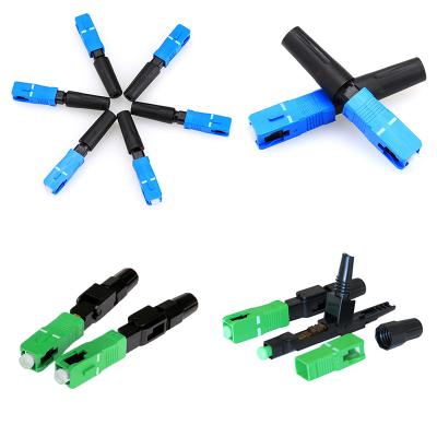 China FTTH Home Fast SC/RPA SC/UPC Fiber Optic Fast Connector Fiber Optic Cold Junction Connector for sale