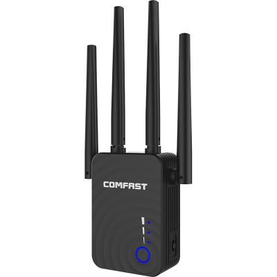 China Super wall penetration Comfast CF-WR754AC repeater wifi 5.8g 1200Mbps wifi booster CF-WR754AC CF-WR754AC for sale