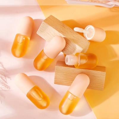 China Wholesale Waterproof Natural Makeup Capsule Jelly Lip Pump Plumper Moisturizing Private Label Lip Gloss Plumper for sale