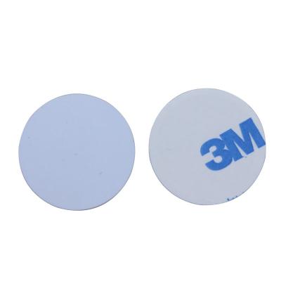 China 13.56MHZ PVC Coin Tag Tracking NFC Outdoor Waterproof/Waterproof RFID Card Asset Patrolling Tag For Metal Asset Management for sale