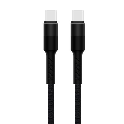 China Charging + Data Sending 40Gbps 100w Thunderbolt 3 USB C Fast Charging Nylon Braided Cable For Mobile Phone Thunderbolt 3 Cable 2m for sale