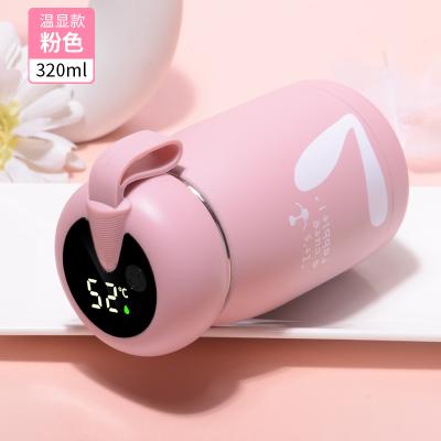 China Viable Promotional Goods Led To Show Cute Stainless Steel Thermal Smart Water Bottle With Lid for sale