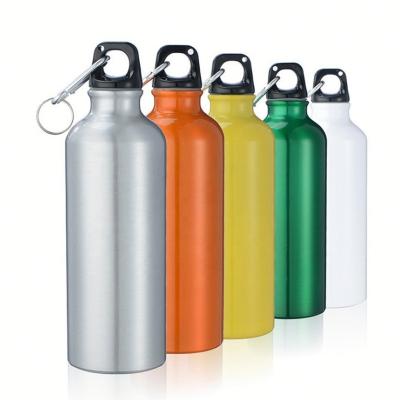 China Sustainable Sport 500ml Aluminum Gym Tour Outdoor Drinking Water Bottle With Lid for sale