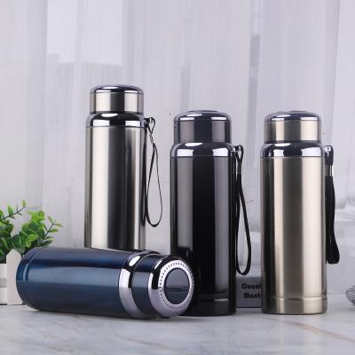 China Sustainable Cheap 800ml Double Insulated Thermo Yoga Stainless Steel Water Bottle With Custom Logo for sale