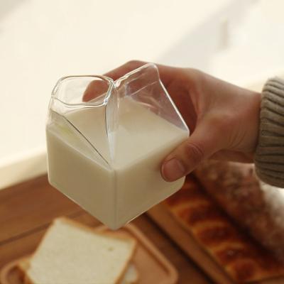 China Hot Selling 1000ml Sustainable Small Milk Carton Transparent Clear Plastic Water Bottle for sale