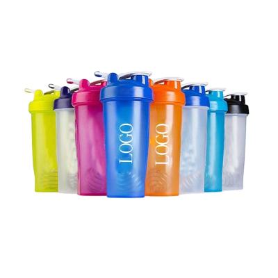 China Wholesale Travel Viable 500ml Rounded Gym Bottom Green Protein Water Sports Bicycle Plastic Shake Bottle for sale