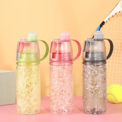 China Sustainable Outdoor Kids Portable Freestanding Sport Sports Plastic Water Bottles With Coustom Logo for sale