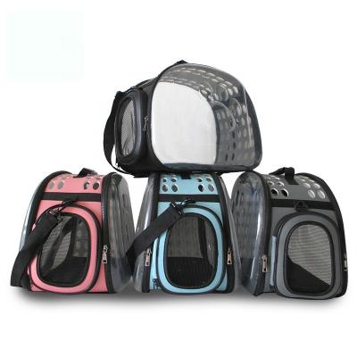 China Design Sustainable Luxury Portable Small Travel Airline Approved Dog Cat Bag Pet Carrier for sale