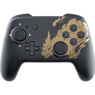 China Newest VIB MOTOR Monster Hunter Rise NS Gamepad Double Shock Pad Gamd Switch Pro Controller Gamepad For Nintendo Switch Console for sale