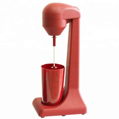 China Electric Automatic Milk Frother Eggnog Mixer Eggnog Mixer Ejector Knob Color Drink Mixer Coffee Foam Maker for sale