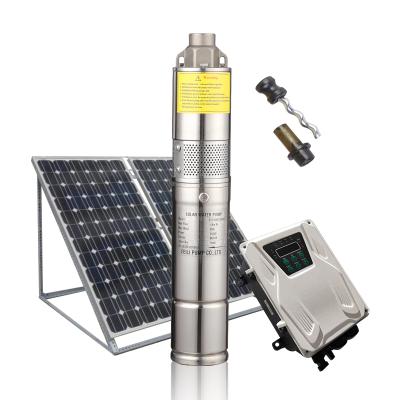 China Irrigation and agriculture solar water pump for sale 4 dc submers solar pump solar powered irrigation pump drinking well for sale