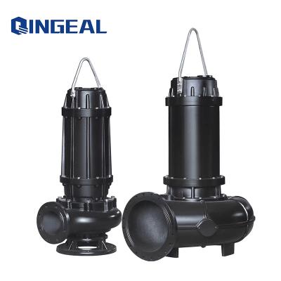 China wq vertical electric high flow sewage pump sewage treatment plant use sewage pump sanitary sewage pump truck for sale