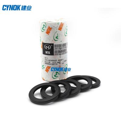 China High Quality Black High Pressure Hydraulic Swing Motor NAK Color NBR Seal Engine SCN5W22 45*65*7MM Cycloid Seals for sale