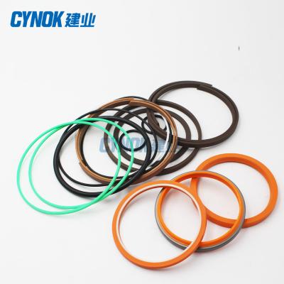 China PU+PTFE+NBR Hydraulic Excavator Sealing Ring Set ZX330 ZX330LC Bucket Cylinder Seal Kit for sale