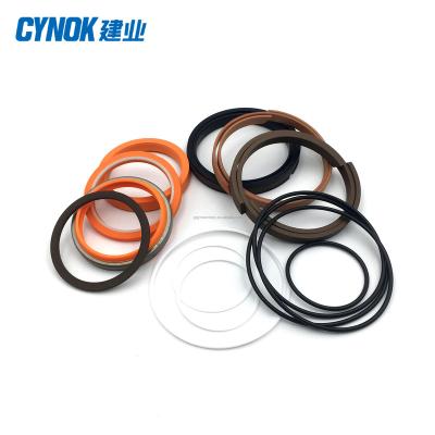 China PU+PTFE+NBR DH130 DH150 Construction Machinery Excavator Hydraulic Repair Kit Boom Cylinder Sealing Ring Set for sale