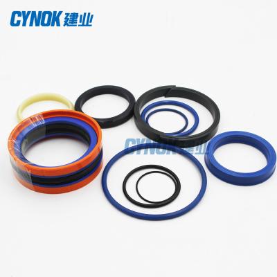 China Aftermarket Ram Cylinder Seal PU+PTFE+NBR Hydraulic Backhoe Loader Crawler Excavator 991-00055 Kit for sale