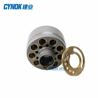 China Hydraulic Pump Spare Parts E200B AP12 Hydraulic Pump Cylinder Block And Valve Plate for sale