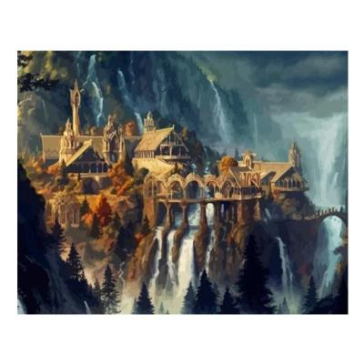 China Nternational organization for painting pure hand-painted home decoration paintings seascape standardization hanging oil painting for sale