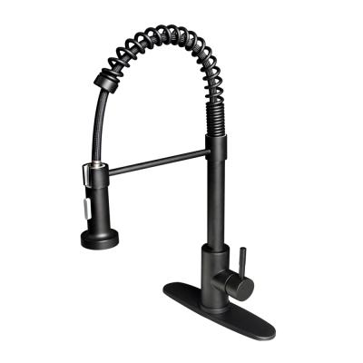 China CUPC Modern Modern Spring Pull Down Stainless Steel Kitchen Faucet for sale