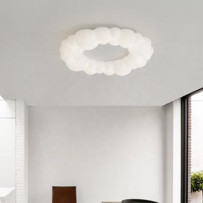 China Nordic Decorative Surface Mounted Designer Modern LED Cloud Ceiling Lamp For Kids Room for sale