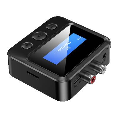 China Bluetooth Receiver and Transmitter Hg NEW Wireless 2 in 1 Bluetooth Receiver and Audio Transmitter with LCD Display for sale