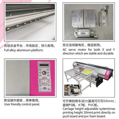 China Building Material Shops Machine UD-211LC/2112LC 1440dpi Dx5 Digital Head Printer BH Banner Wide Format 7 Printer Feet for sale