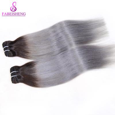 China Fashion Best Price 100% Peruvian Human Hair Extensin 1b/grey Bundles Virgin Hair Straight Hair Extension for sale