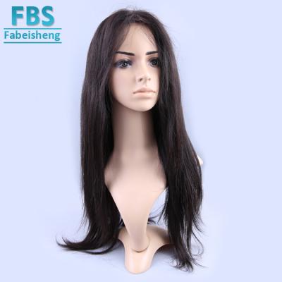 China FBS Brazilian Straight Curly Human Hair Lace Front Wig For Men Price, 100% Virgin Brazilian Hair Wig for sale