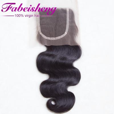 China Brazilian Water Wave Afro Hair Extension Free Sample Bundles 4*4 Body Wave Full Lace Closure for sale