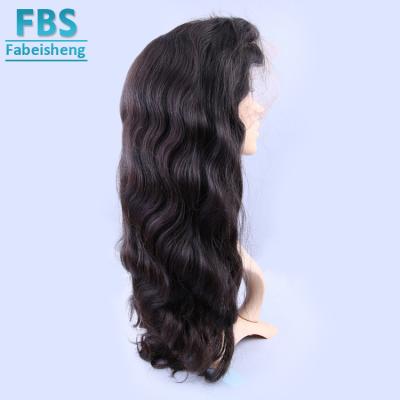 China HD Transparent Natural Wave Front Lace Wig , 13x6 Lace Front Human Hair Wigs With Baby Hair for sale